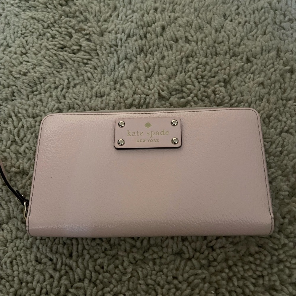 Kate Spade Pink Leather Wallet - | Color: Pink